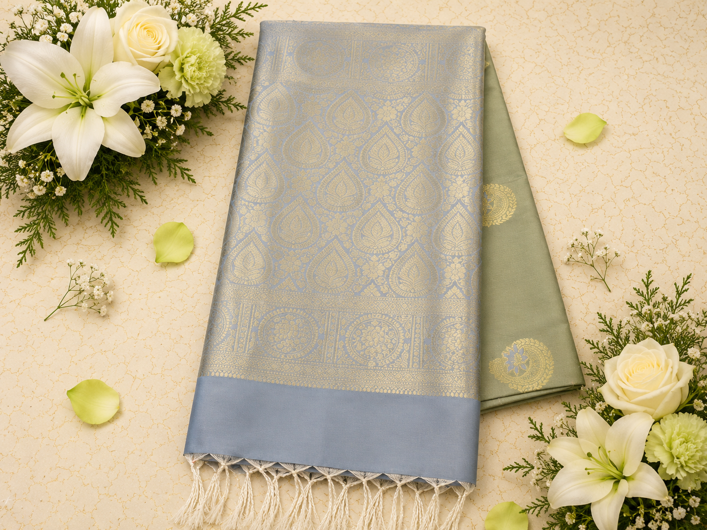 Soft Silk Saree  Fancy Color