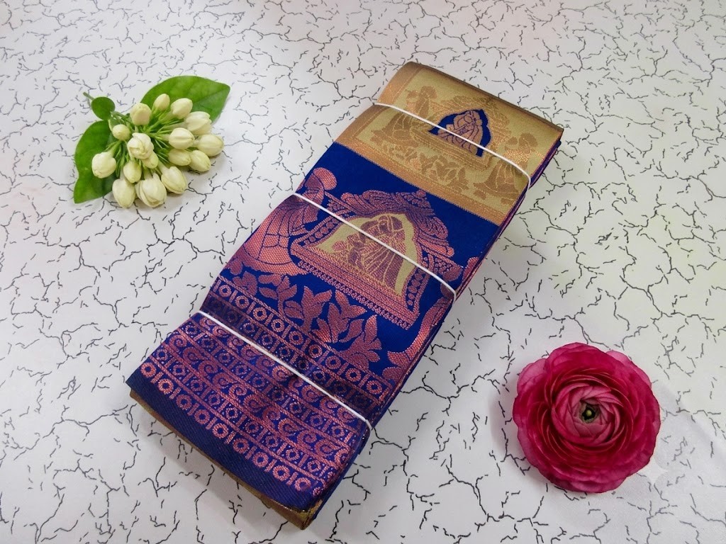 Beautyfull Lakshmi Kubera silk Saree